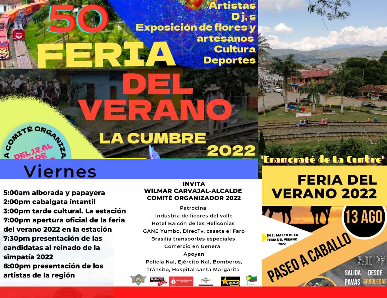 Feria Y Fiesta Del Verano La Cumbre Industria De Licores Del Valle 7088