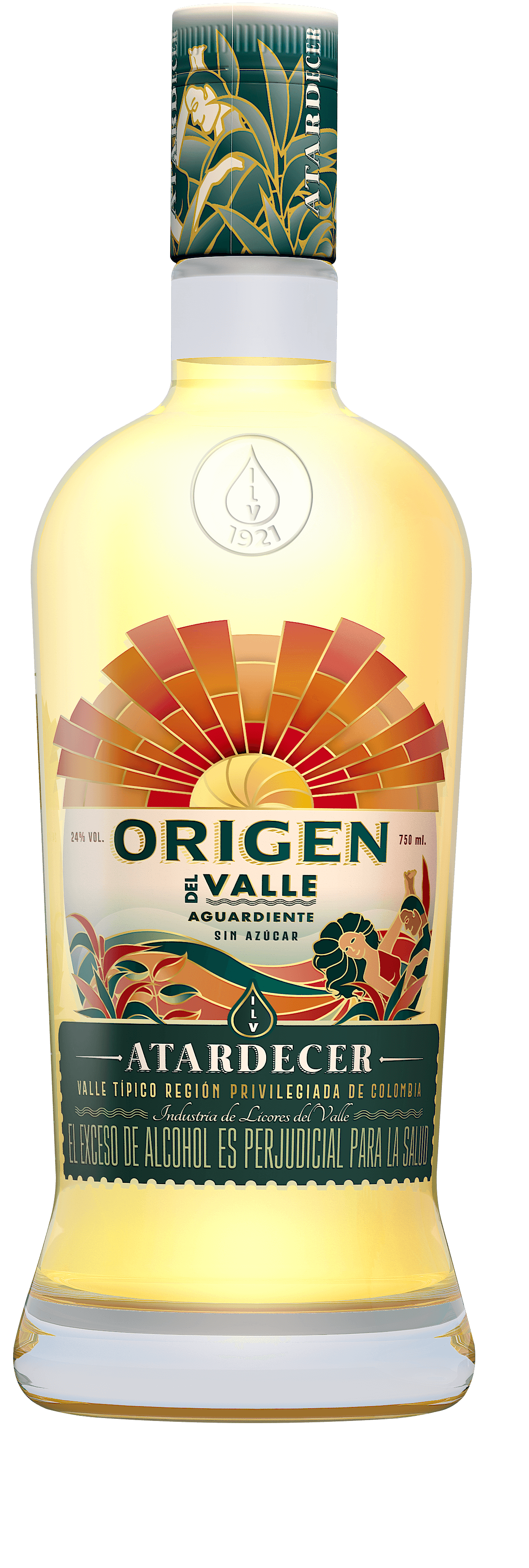 Aguardiente Origen del Valle Atardecer